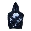Unisex Streetwear Hooded Zip-Up Sweatshirt With 3D Graphic Print Regular Fit Long Sleeve Pullover Men Women