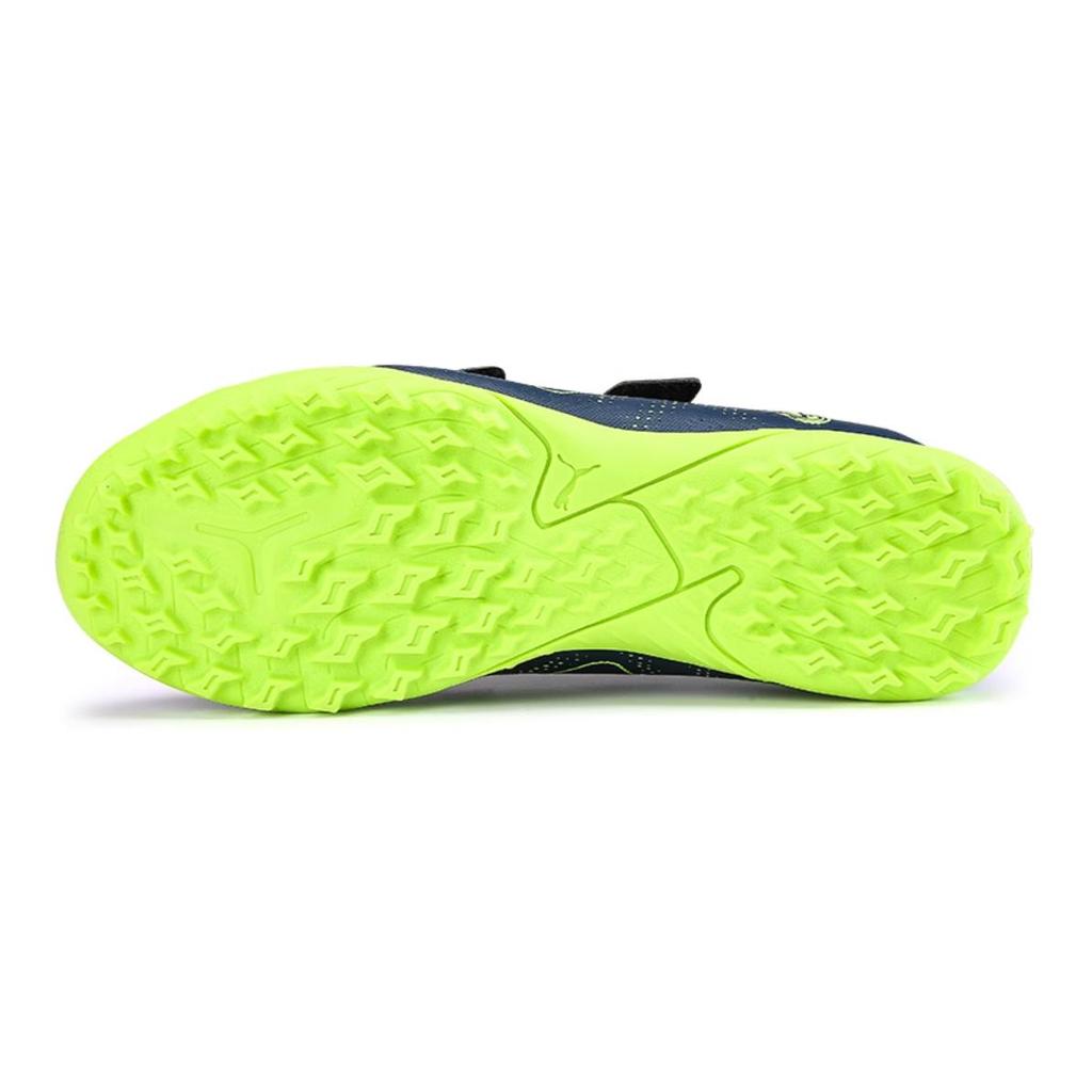 Puma Future Play TF Comfortable Casual Low Top Kids Soccer Shoes Kids Soccer Shoes Blue Green 107394-03
