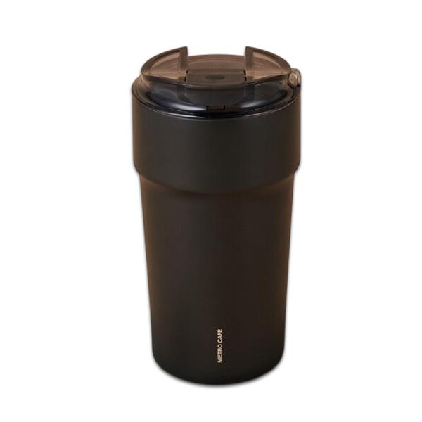 LocknLock Metro Cafe Ceramic Stainless Steel Vacuum Tumbler Coffee Mug 500ml Premium Insulated Bottle