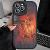 Anime Hotel Hazbin Alastor Phone Case For IPhone 16 15 14 13 12 11 Pro Max Plus Shockproof Leather Cover