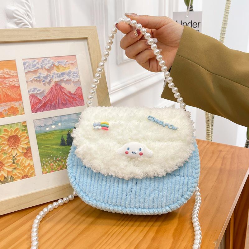 Handmade Knitted Cat & Dog Crossbody Bag DIY Kit - Plush Gift for Girlfriend