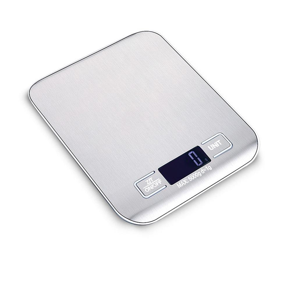 Stainless Steel Electronic Scale LCD Display Digital Scale Snacks Kitchen Scale  Household Use