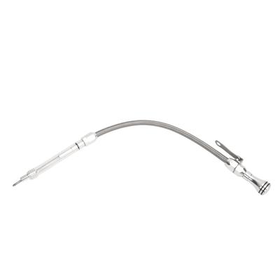 Engine Flexible Oil Dipstick Stainless Steel Fluid Oil Level Dipstick Tool for LSX LS1 LS2 LS2 LS6 4.8L 5.7L 6.0L 6.2L