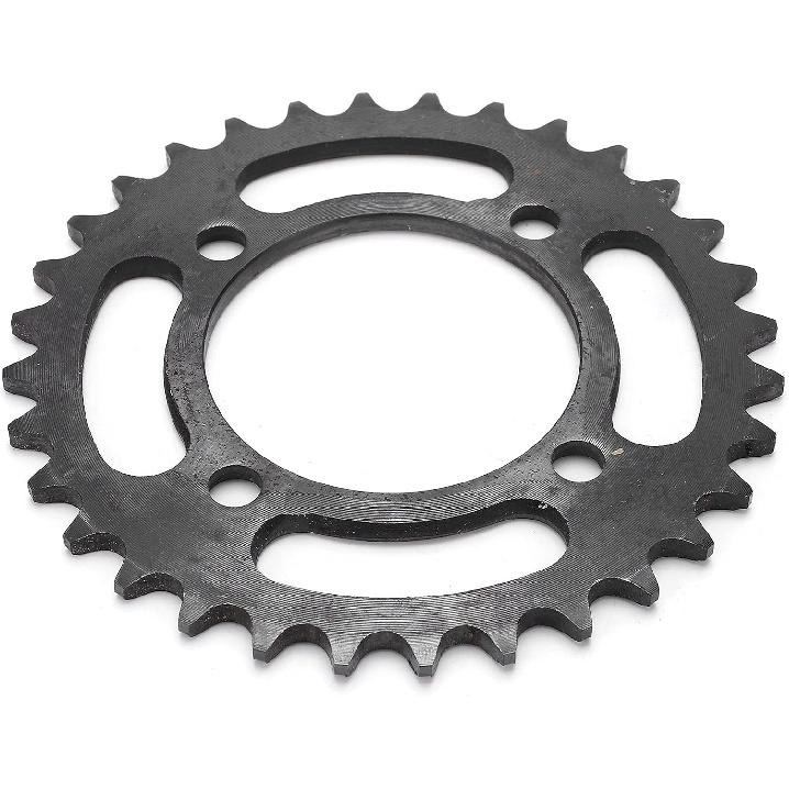 

VBESTLIFE 32T Tooth 420 Carbon Steel Chain Sprocket, 64mm Steel Rear Chain Sprocket for Electro‑Tricycle ATV Dirt