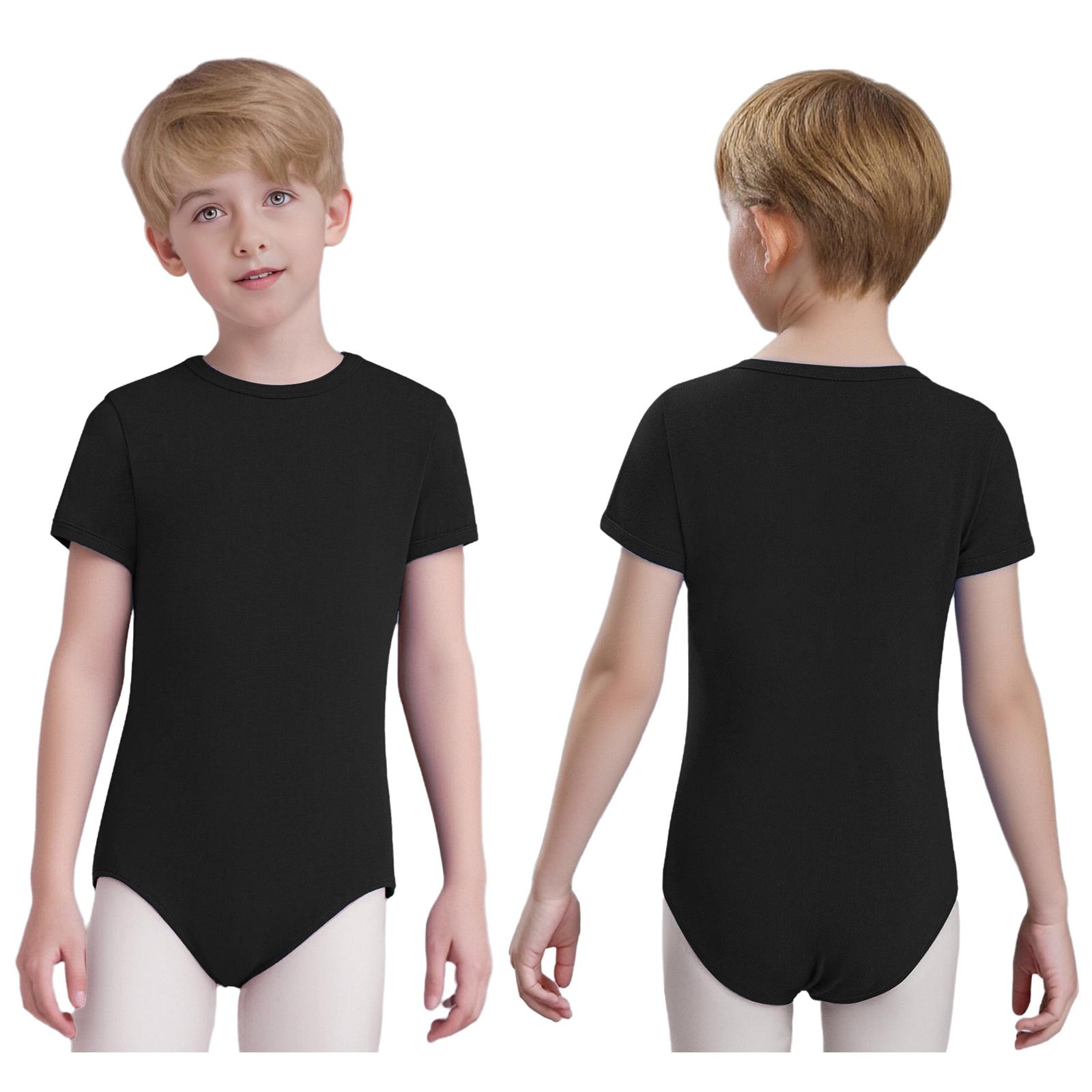 

Одяг для дітей з особливими потребами для хлопчиків Адаптивний боді на кнопках у паху для легкого одягання 11-12 Years чорний