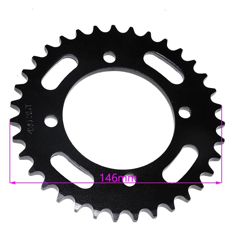 Pignon FDDY 420 35T/60T 76MM pour Moto Cross Pit Bike ATV Quad Moto Buggy Go Kart 50CC 70CC 90CC 110CC 125CC 140CC 160CC Pièces