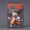 10cm/3.94in Anime Dragon Ball Childhood Little Goku Hugs Puer Action Figures Pvc Desktop Ornamen Collection Model Toys Gifts Round Sensory Compression