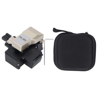 Fiber Optic Cleaver 16 Cleaving Spots 80000 Cleaves Automatic Optical Fiber Cutter with Waste