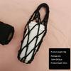 Porta Borraccia in Macramè Fatto a Mano Rete Multicolore in Corda di Cotone Borsa a Rete Portatile Porta Tazza Borraccia Riutilizzabile per Acqua Borsa Tote