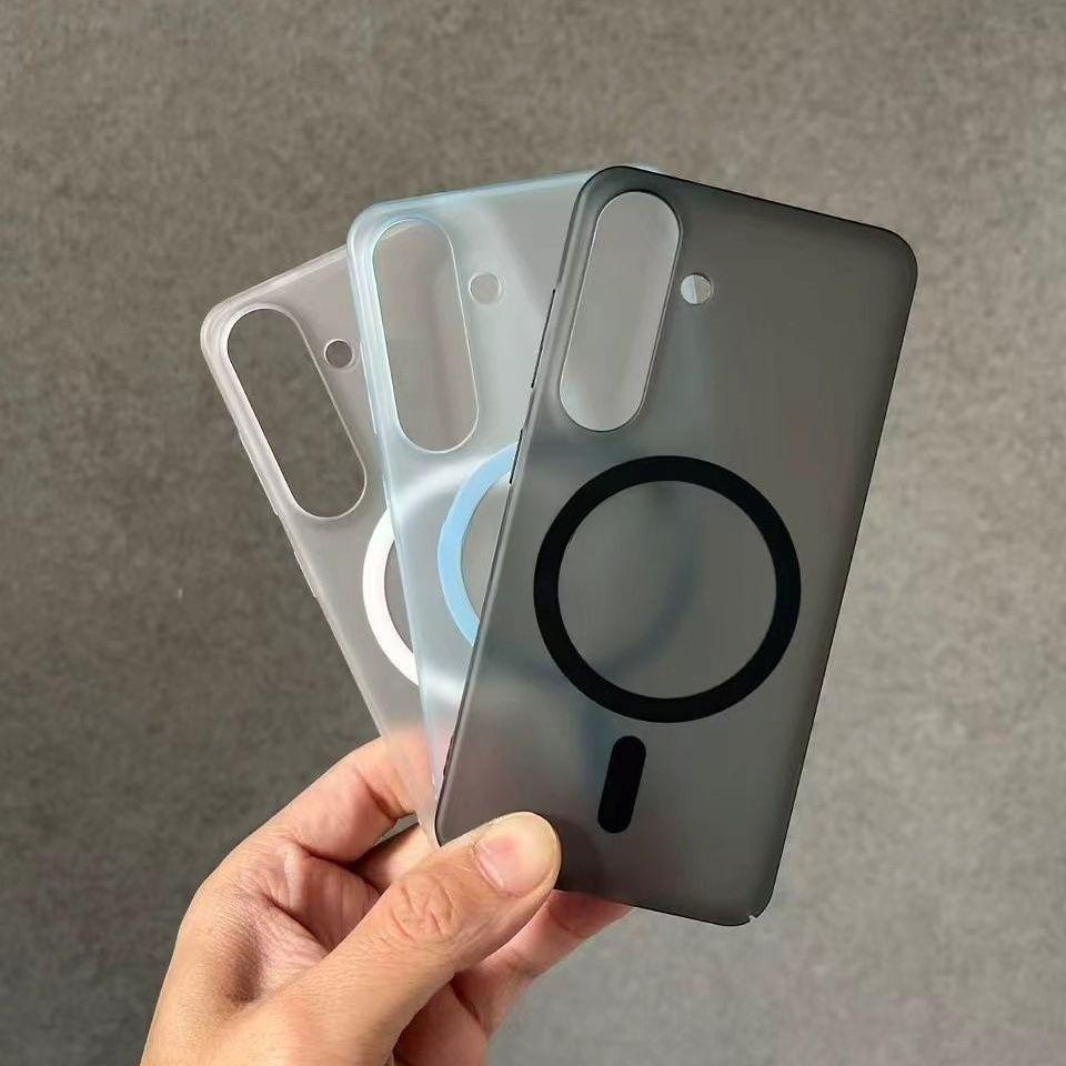 Coque Pour Samsung Galaxy A57 A37 Élégante Simple Transparente Antidérapante Magnétique Housse Pour Samsung Galaxy A 57 Antichoc Funda