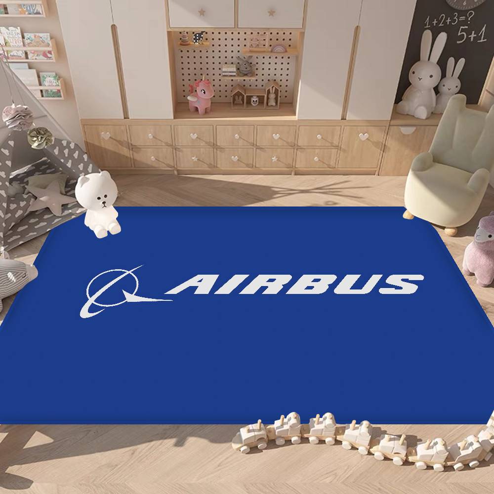 A-Airbus Bathroom Mat Kids Room Bedroom Decoration Balcony Anti-Slip Doormat Living Room Welcome Rug