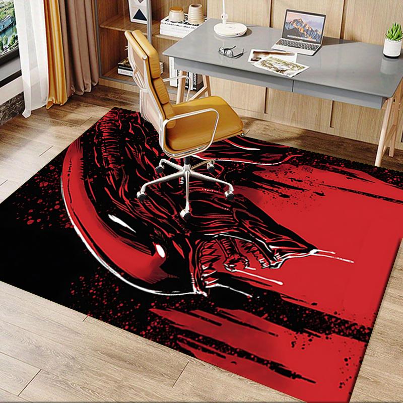 Alien Chair Mat Office Carpet, Oversized Rug for Home Decor, Sofa Mat, Desk Protector, Gift Idea for Office and Living Room
