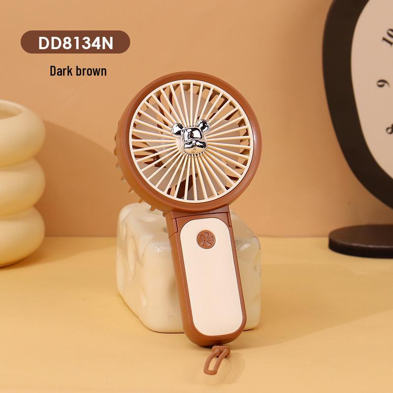 Cartoon USB Rechargeable Mini Handheld Fan with Custom Logo