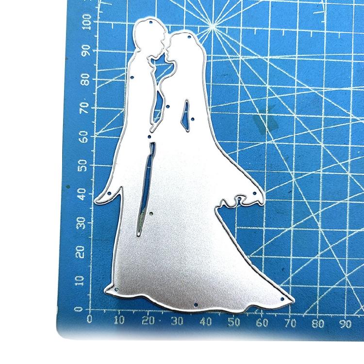 Wedding Scene Metal Die Cuts Stencil for DIY Card Making Journaling Decorations