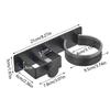 Hair Dryer Holder Wall Mounted Bathroom Hair Straightener Storage Holder Hair Tool Organizer Adhesive Toilet Blower Holder
