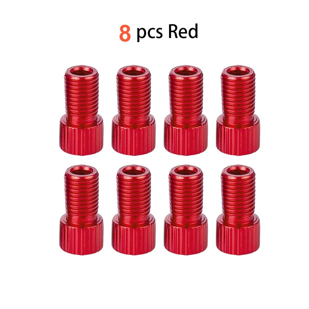 Aluminum Alloy Adapter for Valve Mountain Bike Motorbike Cycling Inflated Lends To Schrader Bike Accessories