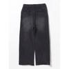 [Beams Heart] Pants GMS Wide Straight Cotton Urake Men's BLACK L