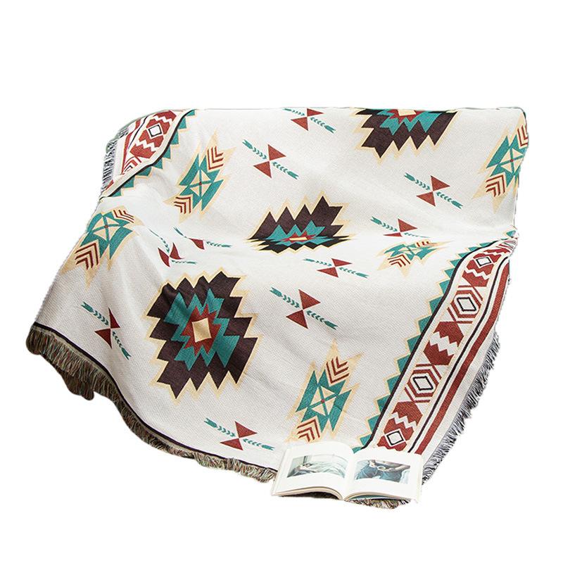 Nordic Style Sofa Cover Sofa Towel Full Blanket Sucre Bedside Towel Decoration Soft and Comfortable Sofa Blanket 130X160cm