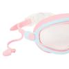 Kids Swim Goggles Cap Set HD Waterproof Fogproof Swimming Goggles with Protection Case Nose Clip Ear Plugs for Girls