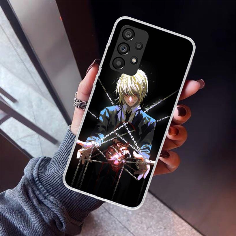Huner X-Hunters Kurapika Phone Case For Samsung Galaxy A17 A57 A37 A16 A26 A36 A56 A15 A25 A35 A55 A14 A13 A54 A53 A34 A24 A33 A