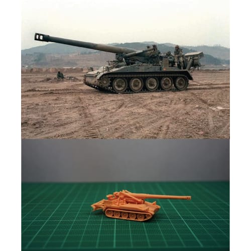 1/144 USA M110 203mm SPG (fine detail) Resin Kit