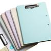 NEW A4 File Folder Clipboard Writing Pad Memo Clip Board Double Clips Organizer School Office Stationary Office file folder