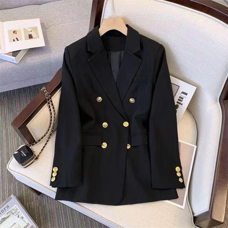 Autumn Plus-Size Loose Fit Slimming Blazer for Women