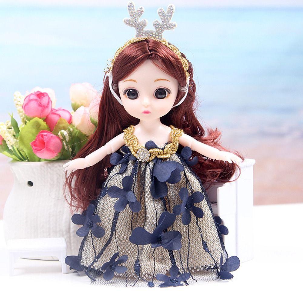 Princess Dolls Toys Mini Multi Joint Doll Toy Set Movable Jointed Princess Dolls Molly Girls' Doll