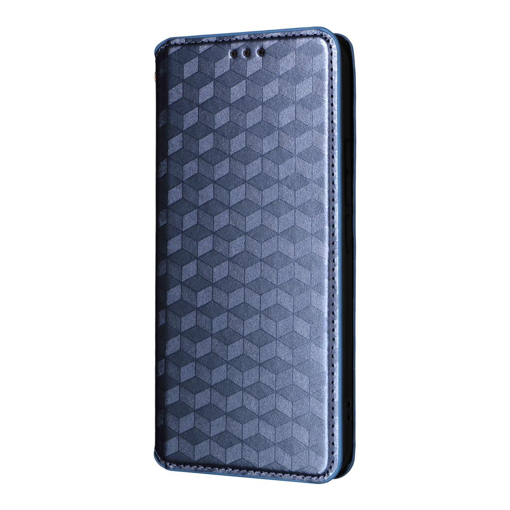 Dla Xiaomi Poco M8 Pro 5G/Redmi Note 15 Pro+ 5G (Światowy) Etui Portfel Romb Wytłaczana Skóra Pokrowiec na Telefon