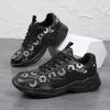Women's Lace Dad Sneakers Lightweight Breathable Casual Athletic Shoes with Chunky Sole for Walking and Everyday Wear