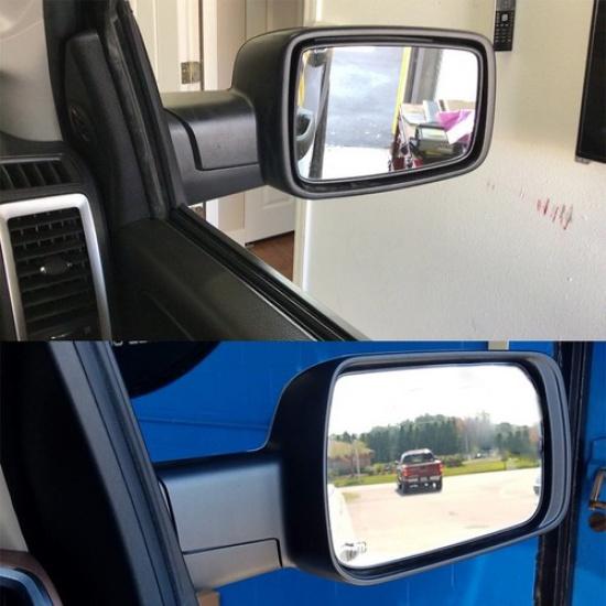 Manuální zpětné zrcátko pro stranu spolujezdce pro sklo 10-19 Dodge Ram 1500 2500 3500