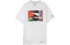 T Shirts Men's White Crew Neck Moderate Straight Fit AHSR915-1