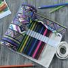 Ethnic       Pencil Case School Pen Bag Storage Pouch Student Art Supplies