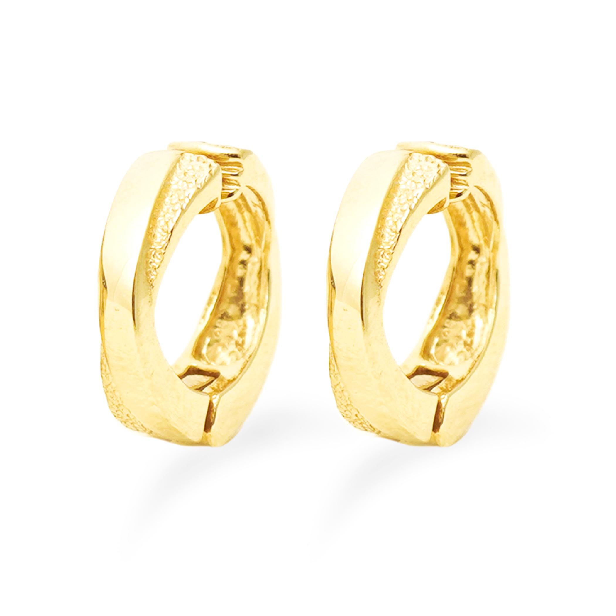 

ESTELLE [Official] Women s Silver Yellow Gold Plated Earrings 0776-0062-0000-0000
