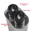 2100V 1.14uF Air Conditioner Capacitor with Metal Case Air Conditioner Replacement Metal Texture for Enhancing Stability