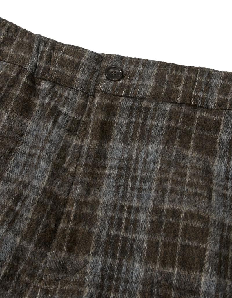 MMLG [Mmlg] Plaid Easy Pants (Blue)