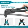 LIBRATON Hose Clamp Set of Line Hose Hose Straight and Hose Clamps for Brake Fuel Silicone Radiator and Flexible Automotive Repair Tools Pliers, 6,