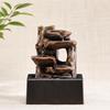 Tabletop Water Fountain Decorative Rock Waterfall Decor Quiet Pump for Office