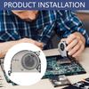 Durablity Metal Heatsink Cooling Fan For Laptop Replacement Quiet Operations Easy Maintenance Stable Heat Dissipation