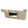 2 Peças Viseira Solar Cinza com Espelho de Maquilhagem Placa de Proteção Solar Bloqueio UV Para Corolla 2001 a 2007
