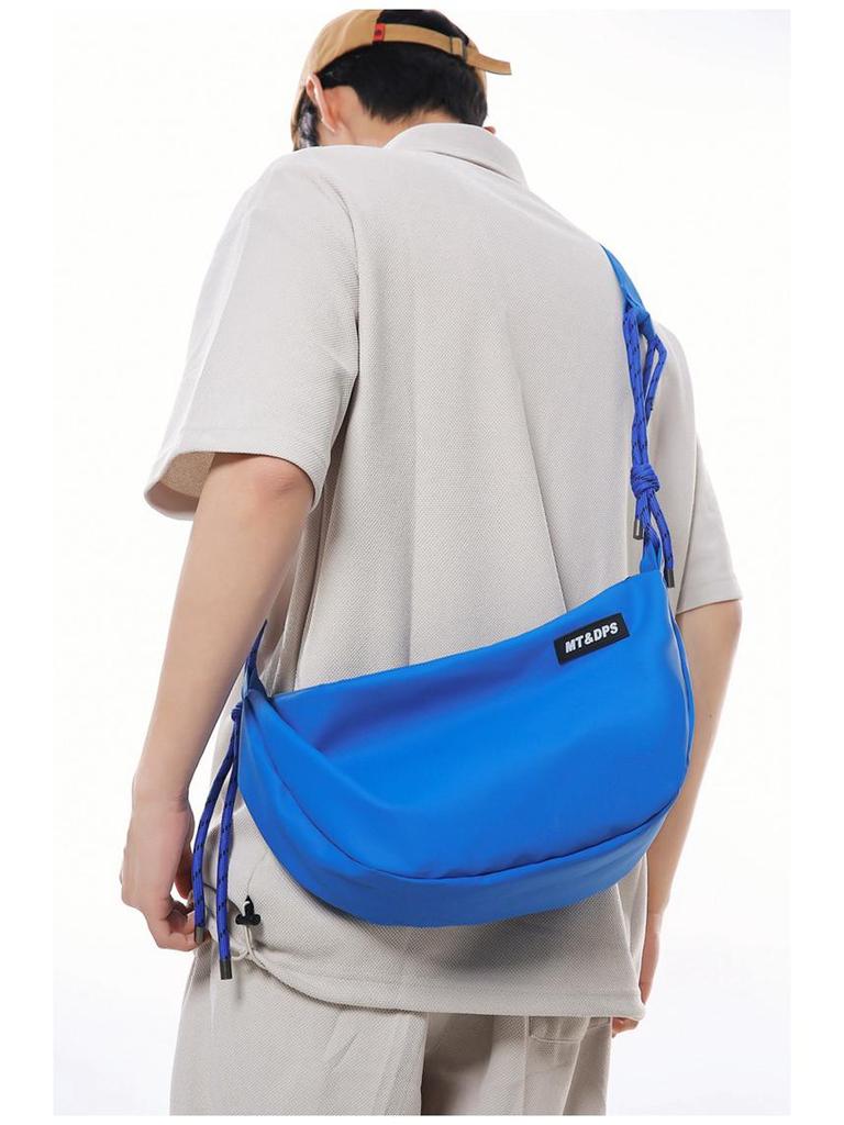 Damska Wszechstronna Torba Crossbody z Nylonu 2024 - Modna Torebka na Ramię w Stylu Pierożka