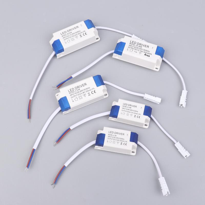 Constant Current Non-Isolated External LED Driver 4-7W 8-18W 8-24W 24-36W 36-50W Output 300mA Lighting Transformer