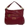 20108 Patent Leather Shoulder Bag Red Patent Leather Women Used