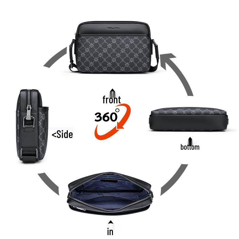 Emperor Paul New Men's Large Capacity Crossbody Shoulder Bag - Casual Fashion Small Backpack