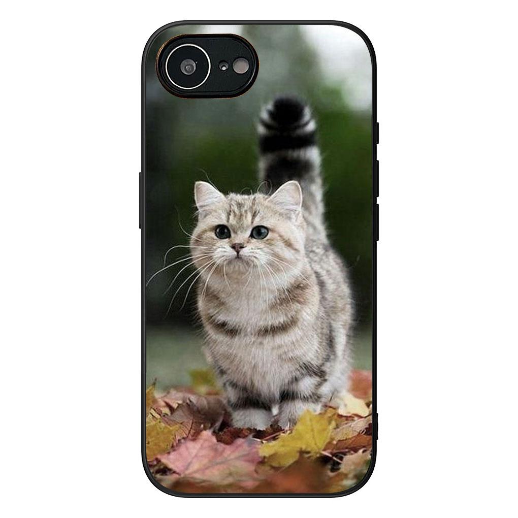 Kitten Cat Meow Anime Casing Phone Cover for Apple iPhone 17 16 14 15 Pro Max Plus 15+ 16E XR ProMax Air 16+ Soft Case