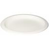 Paperware Natural Pulp Plates, 26cm, 50 Pieces, Thick, Microwave-Safe