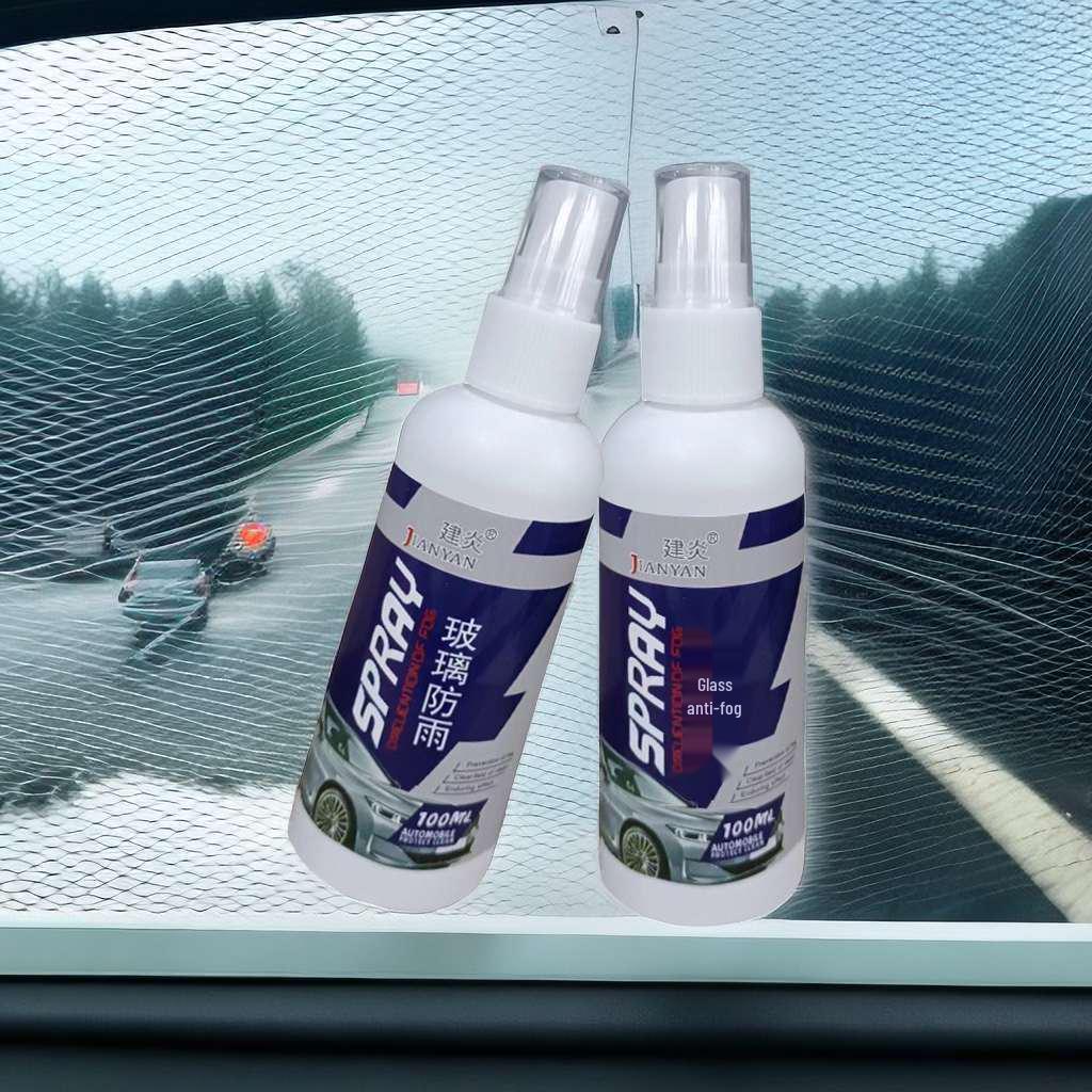 Rain & Fog Repellent: Rearview Mirror & Windshield Anti-Fog Agent