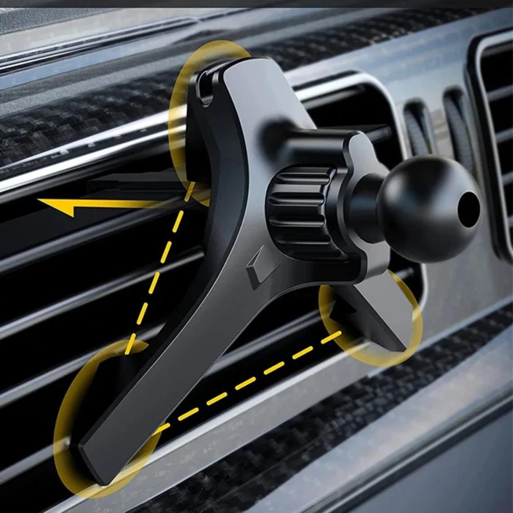 Neue 17mm Kugelkopfbefestigung Auto Lüftungsschlitz Clip Ersatz für Magnetischer Auto Handyhalter Armaturenbrett Halterung Handy Zubehör