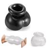 Pánská měkká pohodlná silikonová taška Bull Bag Natahovač míčů Přiléhavý,Scrotum Ballstretcher Ballsack, Bondage varlat, Sexuální hračky pro dospělé