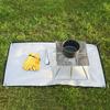 Fireproof Mat For Under Fire Pit Outdoor Camping Fire Pit Pad Outside Cooking Stain-Resistant Protection Pads For Rocky Floor